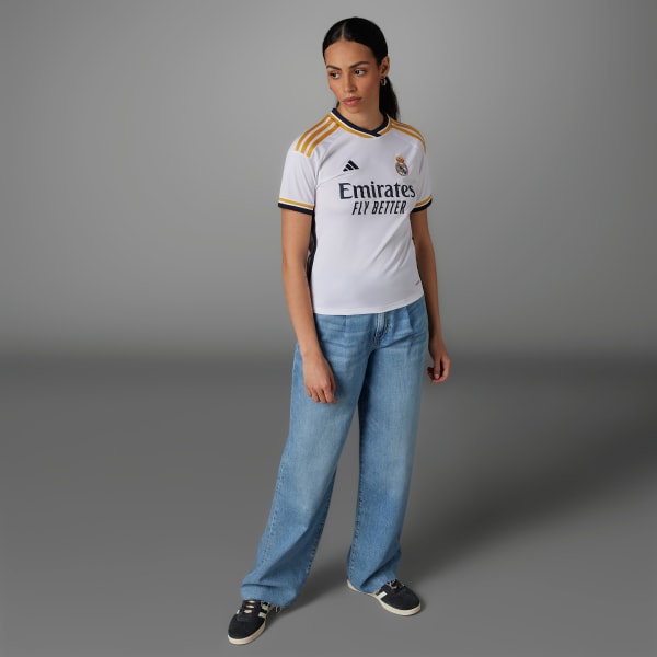 Blanco Camiseta Uniforme Local Real Madrid 23/24