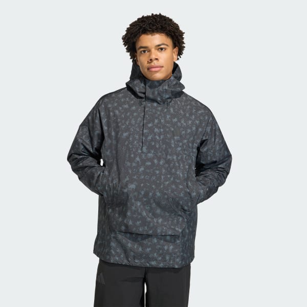 Gris Anorak estampado Terrex Xploric 2.5 Layer Climaproof