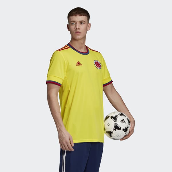 Adidas Colombia 2022 Home Soccer Jersey - FutFanatics