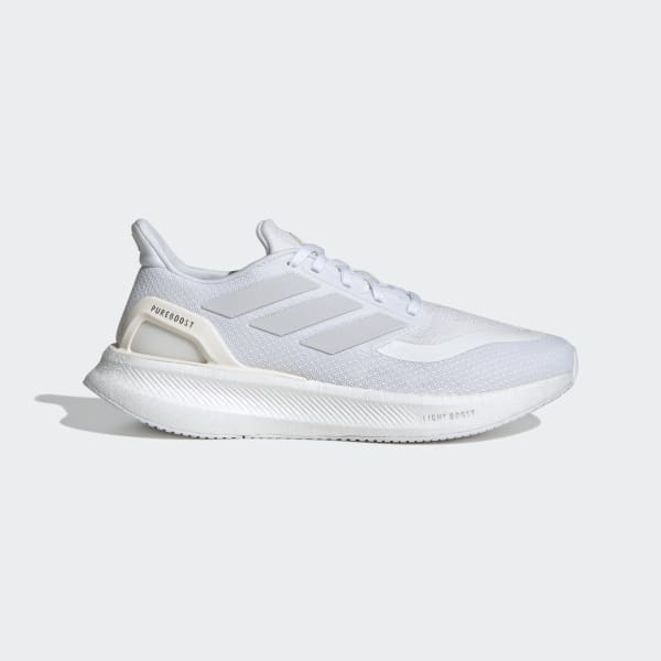 (取寄) アディダス ランニング レディース ピュアブースト 5 ランニング シューズ adidas Running women Pureboost 5 Running Shoes White/White/White adidas Pureboost 5 Running Shoes - White | Free Shipping with adiClub