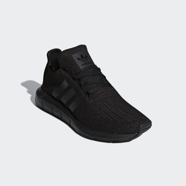 adidas all black running shoes