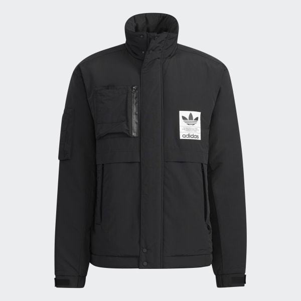 Negro Padded Jacket QB057