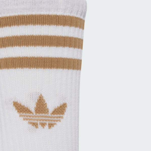 Blanc Chaussettes 3 bandes (3 paires)