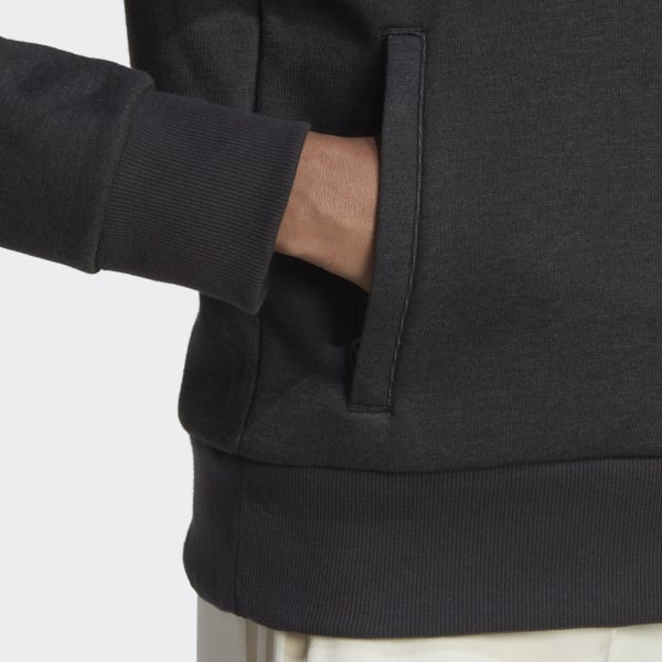 noir Veste à capuche entièrement zippée Hyperglam DMQ39