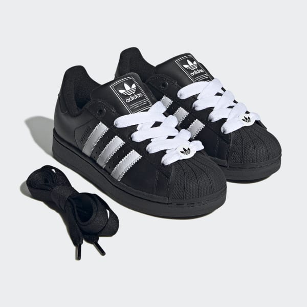 adidas Superstar II Shoes Kids - Black | Free Shipping with
