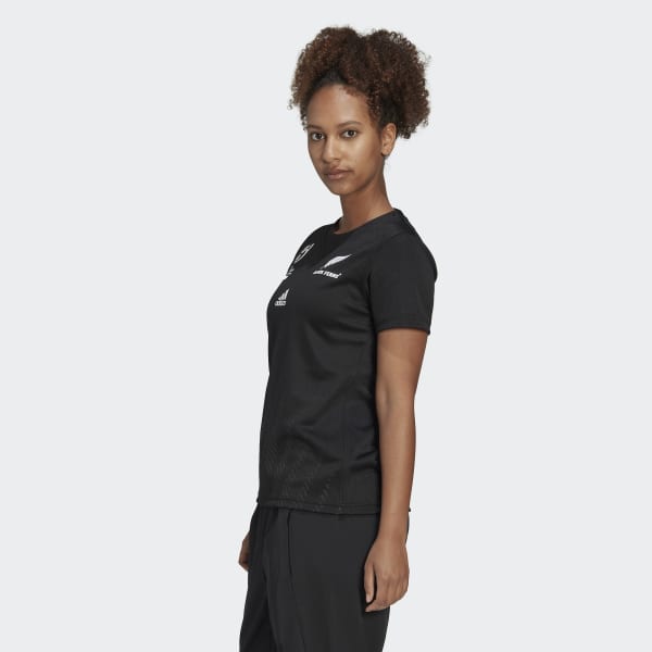 Czerń Black Ferns Rugby World Cup Home Jersey CQ706