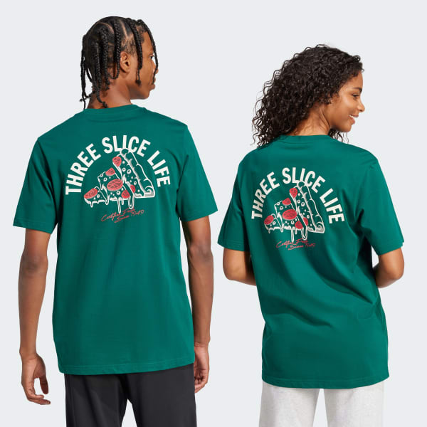 Green Lounge Pizza Graphic Tee