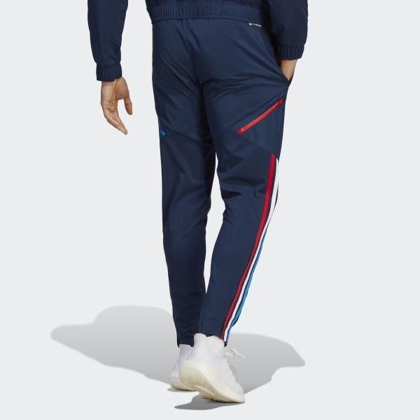 adidas Arsenal Presentation Tracksuit Bottoms Blue adidas UK