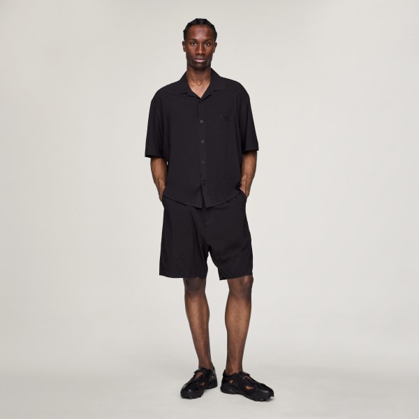 Siyah Y-3 ULTRALIGHT DOKUMA GÖMLEK