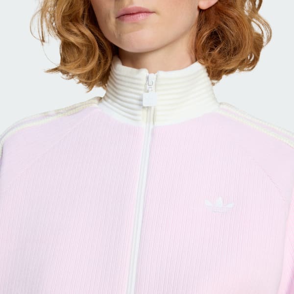 アディダス アディダス オリジナルス ベロア ニット トラックトップ