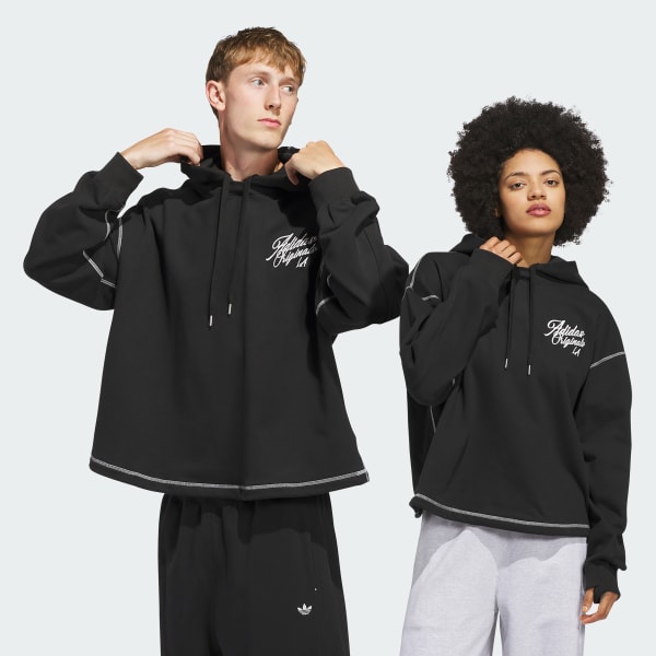 Black Santa Monica Hoodie