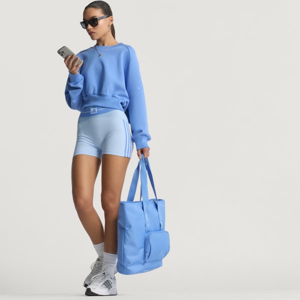 Μπλε Κοντό κολάν Hyperglam Rib 4