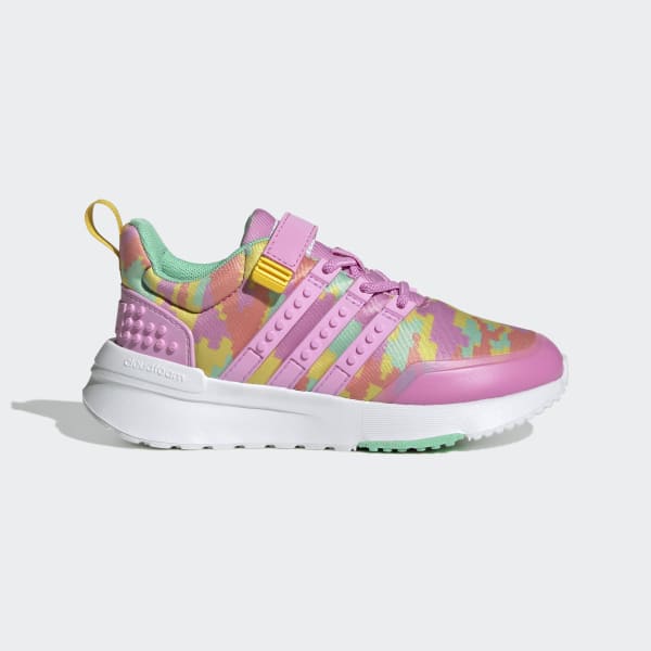 mareado Universidad Insignificante adidas x LEGO® Racer TR21 Elastic Lace and Top Strap Shoes - Purple | Kids'  Lifestyle | adidas US