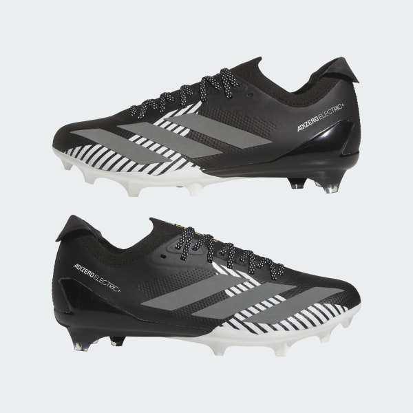 adidas Adizero Electric + II Football Cleats - Black | Free