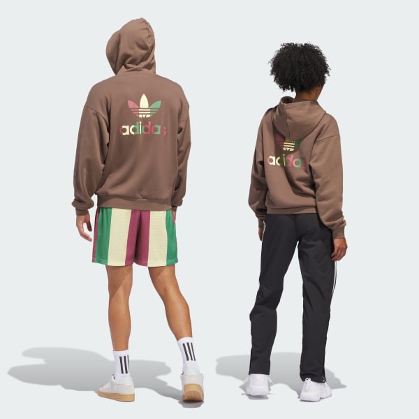 Brown Graphic Hoodie (Gender Neutral)