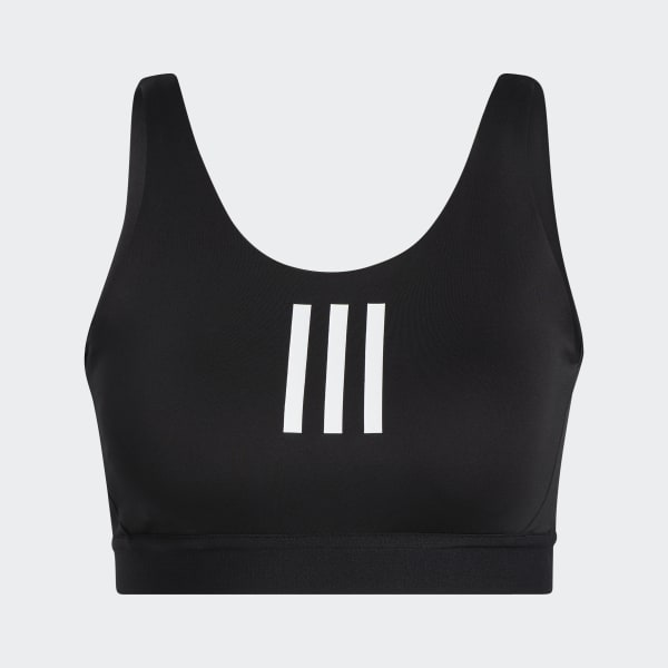 Adidas 3 stripes bra discount