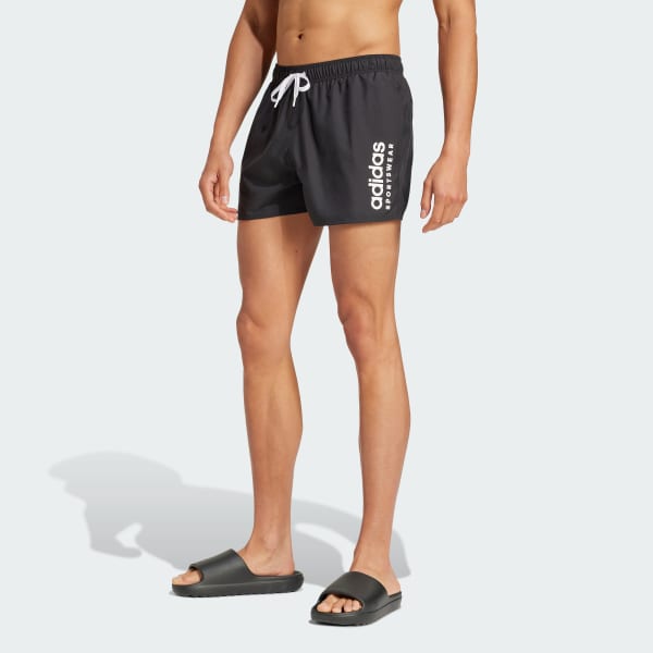 Black Essentials Logo CLX Shorts