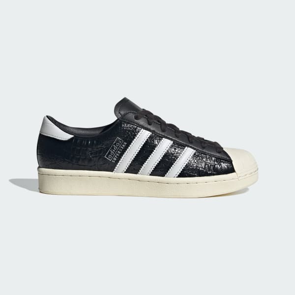 Schwarz Superstar Vintage Schuh