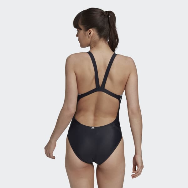 Μαύρο Logo Graphic Swimsuit SX838