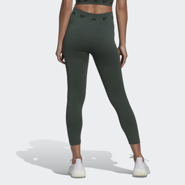 Green AEROKNIT Training 7/8 Tights CW041