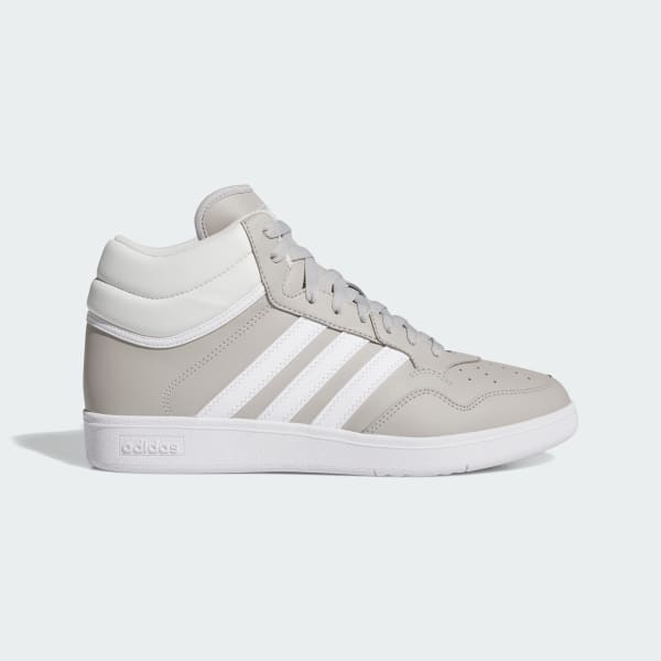 adidas Hoops 4.0 Mid Shoes - Grey | Free Shipping with