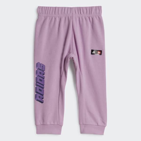 Purple adidas x Classic LEGO® Jacket and Pants Set DI649