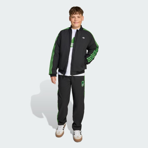 White adidas x Minecraft Tee Kids