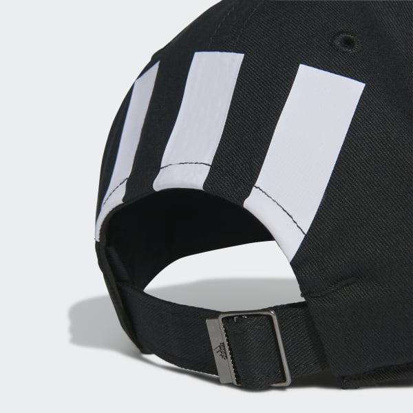 Μαύρο Essentials 3-Stripes Cap 60219