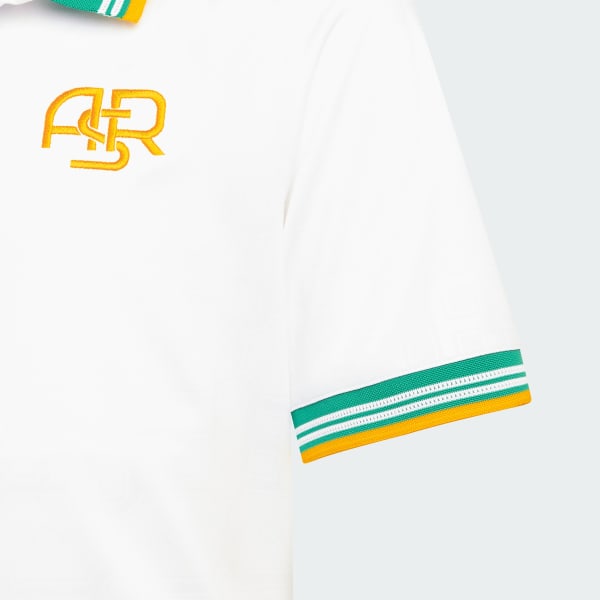 Weiss AS Rom 25/26 Ausweichtrikot für Kinder