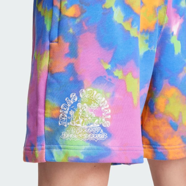 adidas Tie-Dyed Shorts - Blue | Free Shipping with adiClub | adidas US