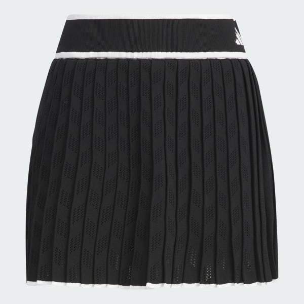 Black 프라임니트 플리티드 스커트