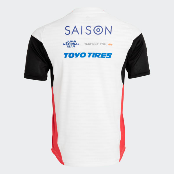 ホワイト サッカー日本代表 ティロ 25 Pro トレーニングジャージー