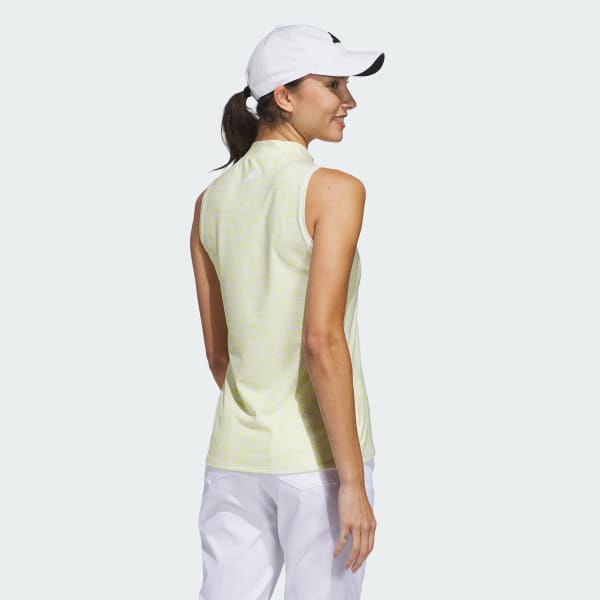 Yellow Ultimate365 Mock Polo Shirt