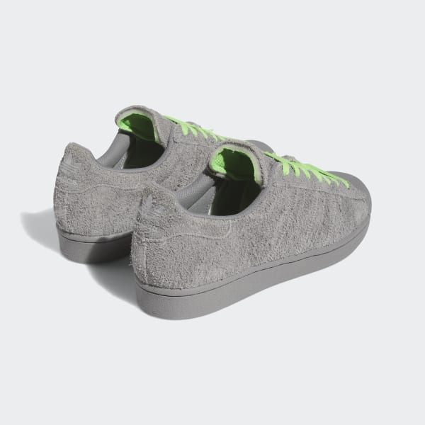 Grey velvet adidas superstars outlet