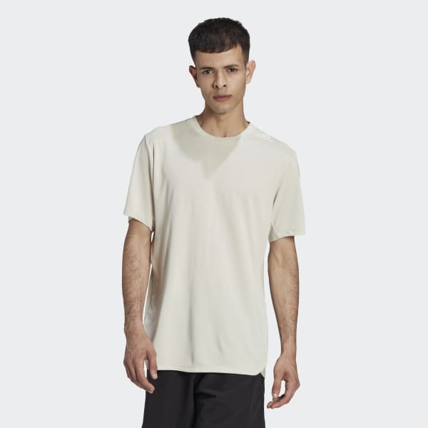 Beige Designed 4 Training HEAT.RDY HIIT T-shirt TY947
