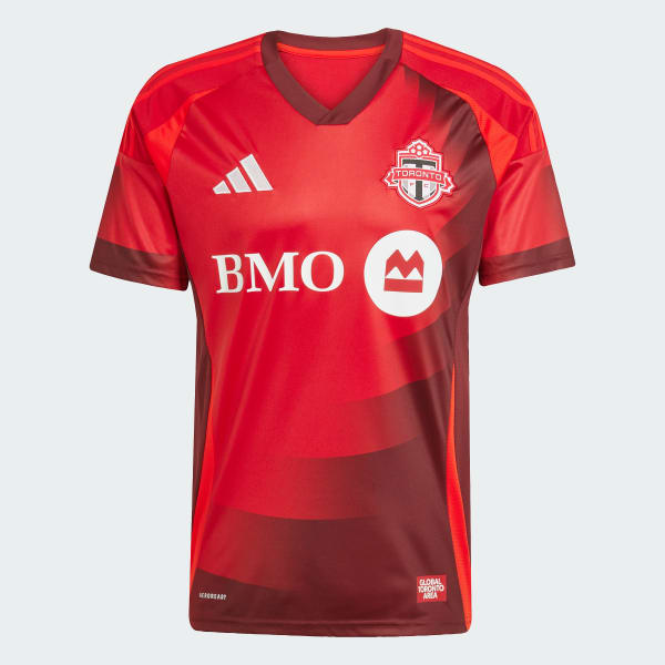 adidas Toronto FC 25/26 Home Jersey - Red | Free Shipping