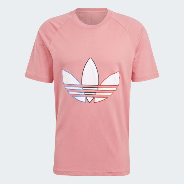 adidas Adicolor Tricolor Tee - Pink