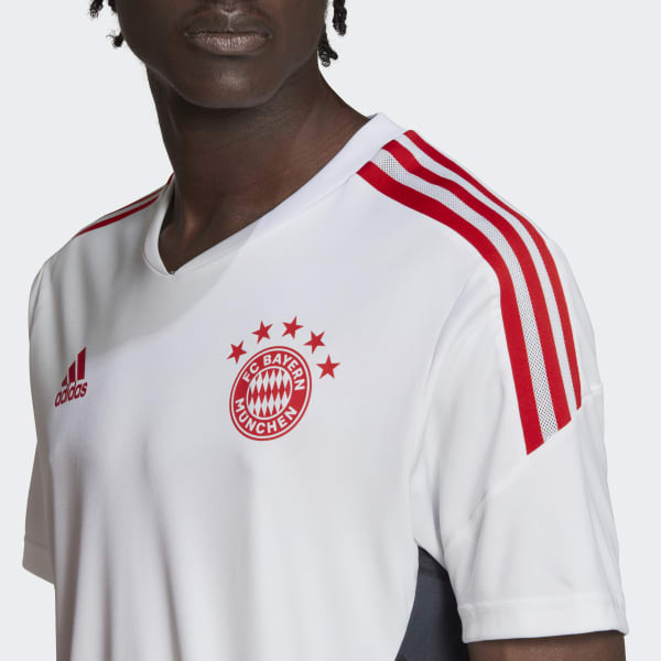 Hvid FC Bayern Condivo 22 træningstrøje