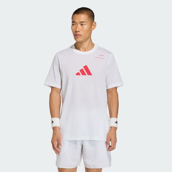 White Tennis Category Graphic Tee