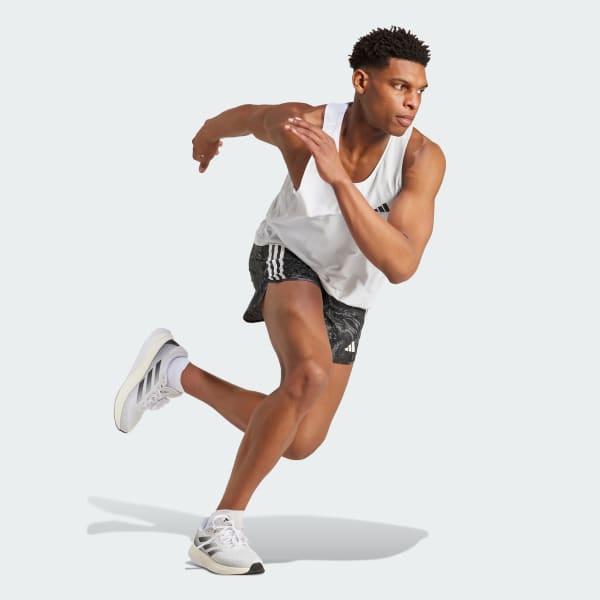 noir Short imprimé intégral Own the Run Excite AEROREADY