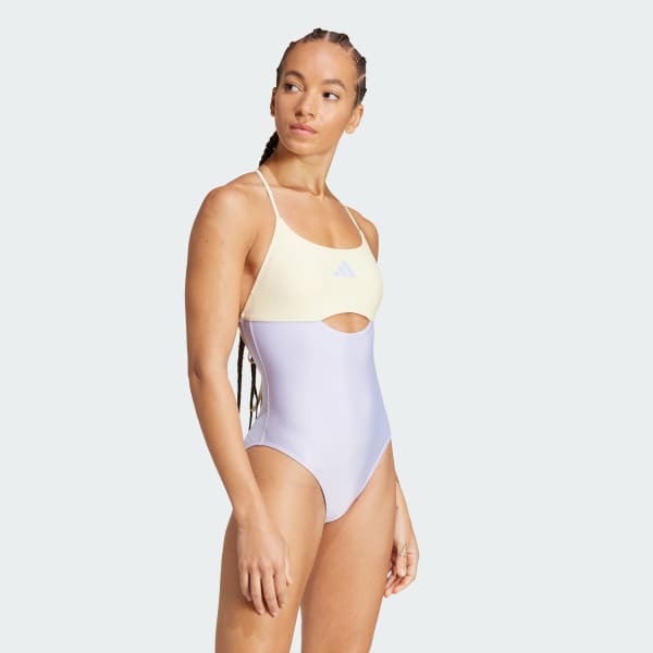 Violeta Bañador Padded Colorblock X-Back