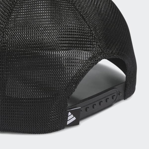 blanc Casquette de golf camionneur épurée