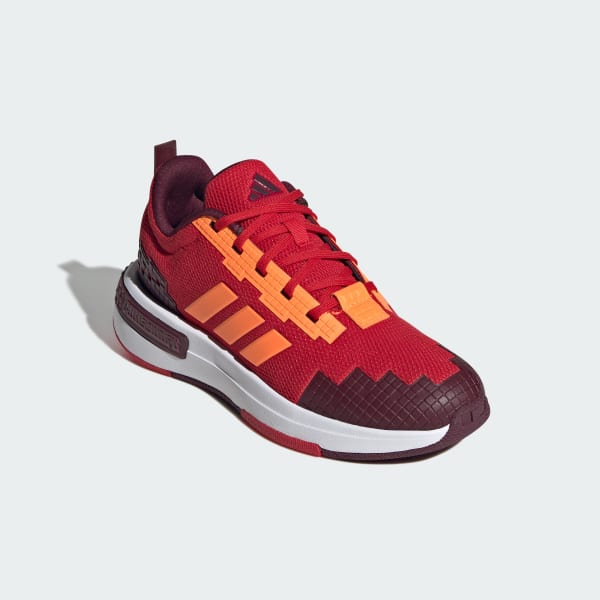 Red ADIDAS MINECRAFT PRO SHOES JUNIOR