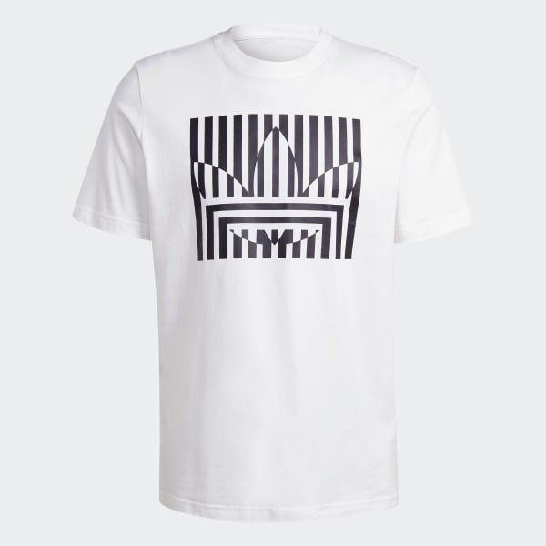 White adidas Rekive Tee
