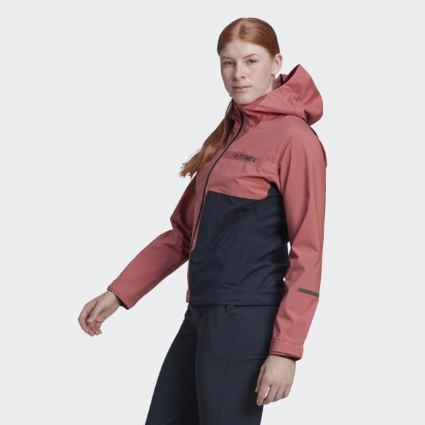 Rot TERREX Multi RAIN.RDY 2,5-Layer Regenjacke