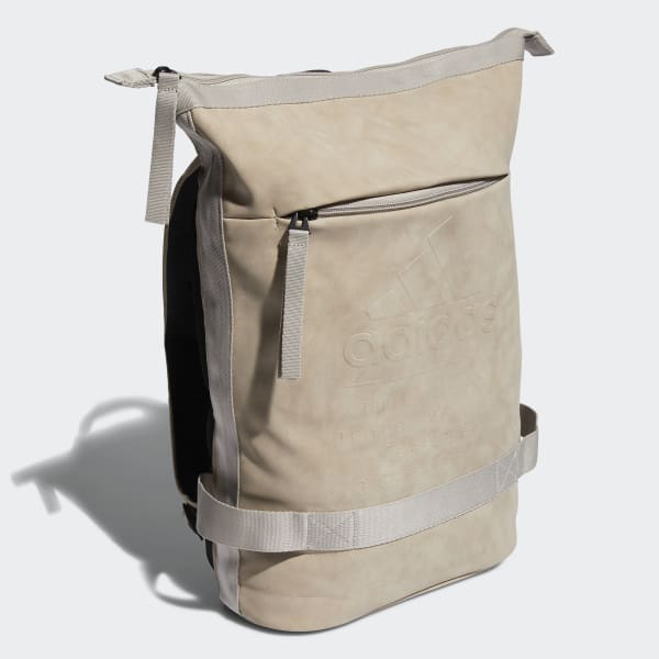 adidas Iconic Premium Backpack - Beige | adidas US