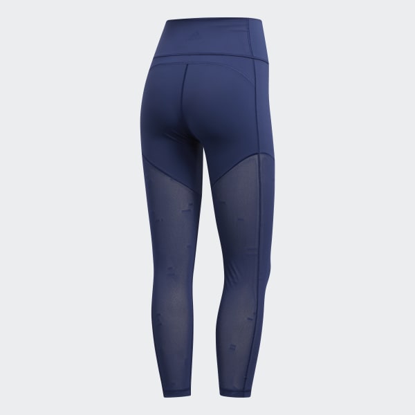 Blue Believe This 2.0 Jacquard Mesh 7/8 Tights