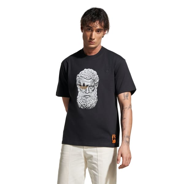 adidas Emre Yusufi T-shirt Black & Silver - Black | adidas Türkiye