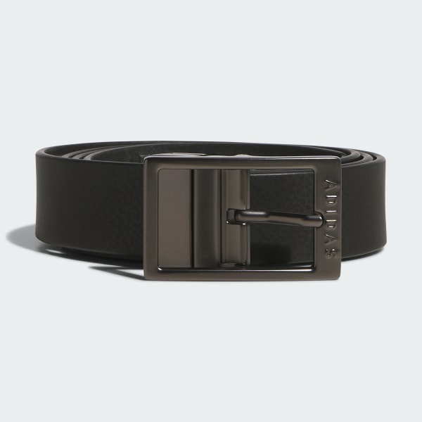 Black 리버서블 슬림 레더 벨트
