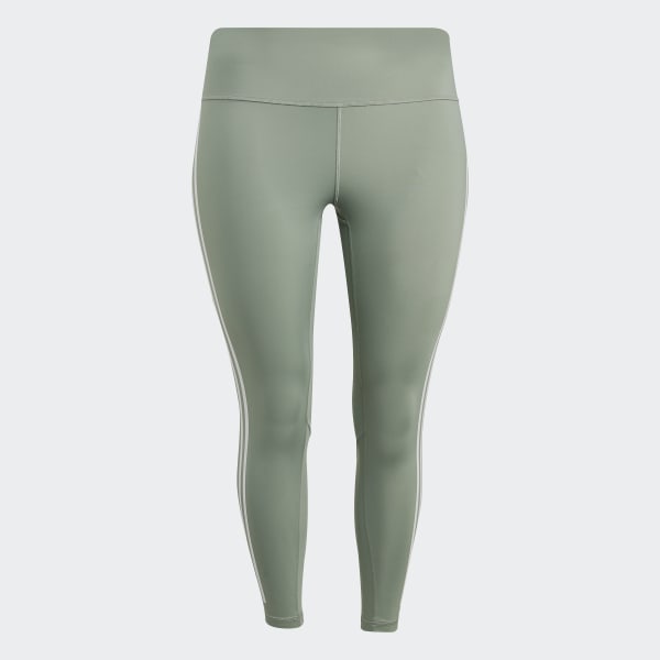 Gron Optime TrainIcons 3-Stripes 7/8 Leggings (Plus Size)
